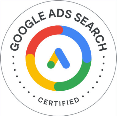 GOOGLE ADS SEARCH CERTIFIED